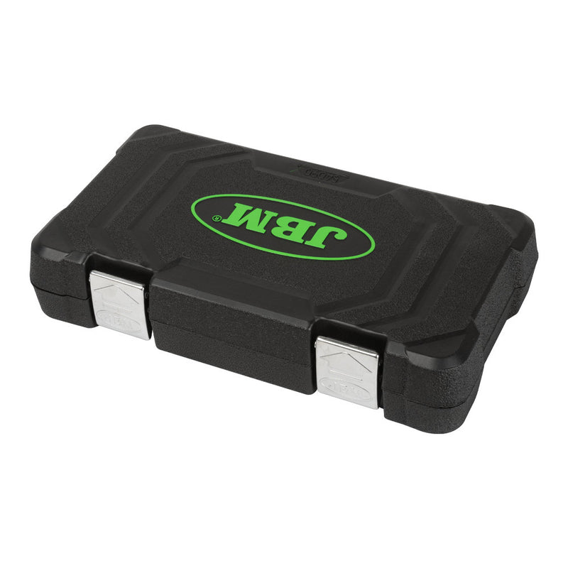JBM (54090) Jogo de Ferramentas Passantes de 14 Peças com Encaixes de 1/2" – Acabamento Zincado
