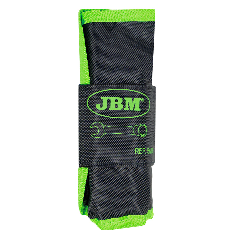 JBM (54110) Juego de 8 llaves combinadas cortas de carraca