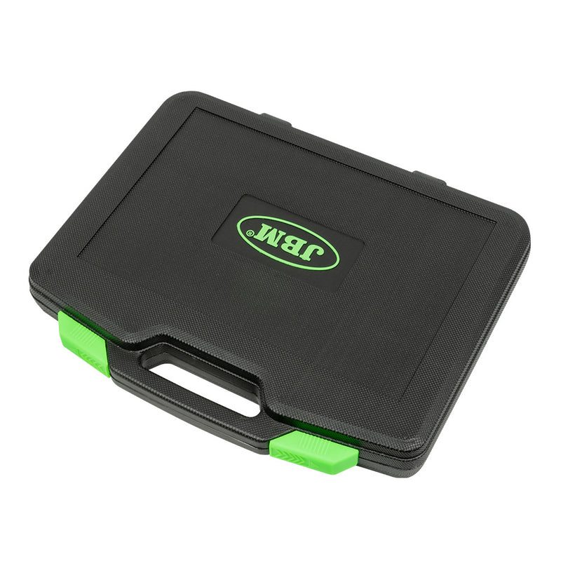 Estuche JBM (54126) con 12 destornilladores pasantes con punta magnética