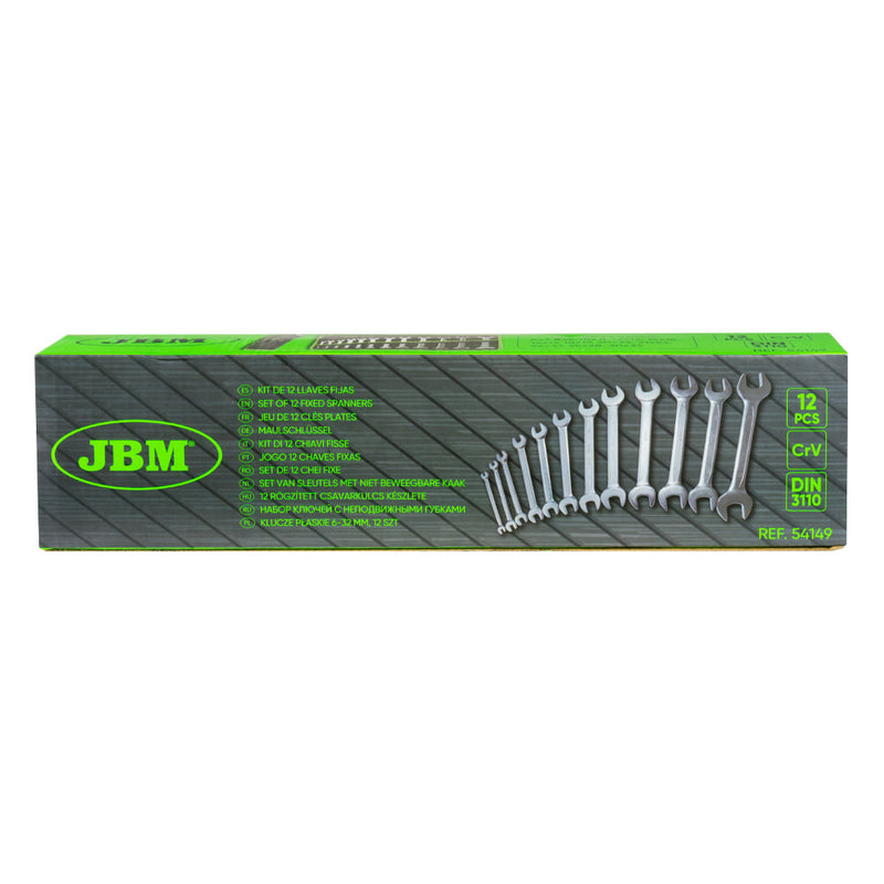 JBM (54149) Set Of 12 Fixed Spanners