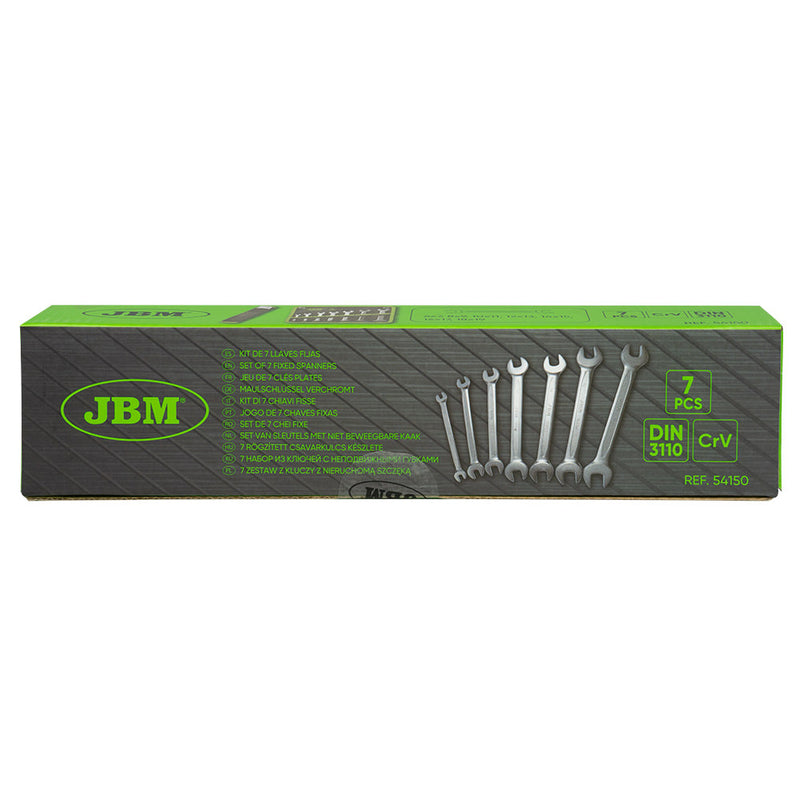JBM (54150) Set Of 7 Fixed Spanners