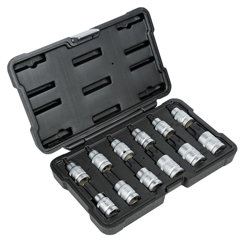 JBM (54154) 12-Piece Set Of 1/2" Torx Bits