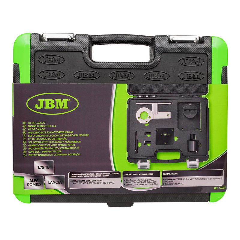 Conjunto de ferramentas de sincronização do motor JBM (54203) para Alfa Romeo/Lancia 1.8 TBI