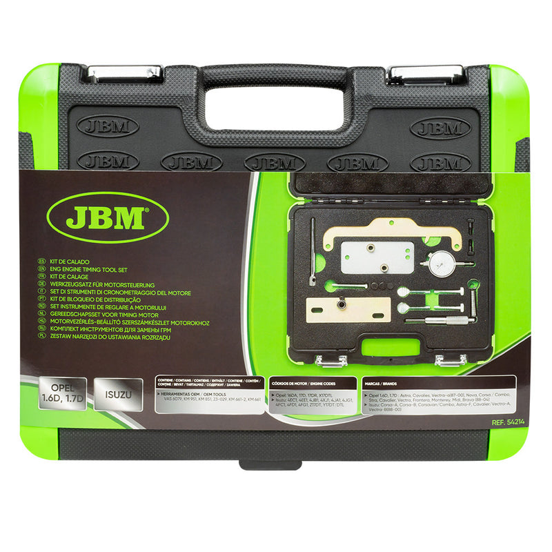 Juego de herramientas de sincronización del motor JBM (54214) Opel/Isuzu 1.6d, 1.7d