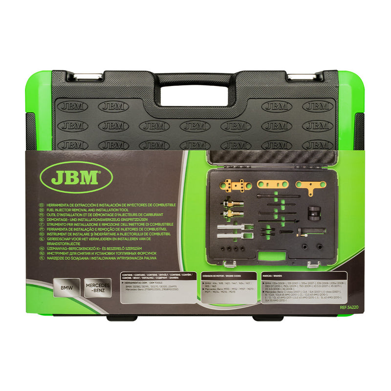 JBM (54220) Extrator de injetores de combustível Bmw / Ferramenta de instalação Mercedes Benz