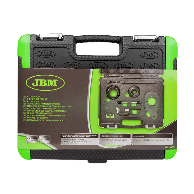 Juego de herramientas de sincronización del motor JBM (54221) para Vauxhall/Opel 1.3 CDTI