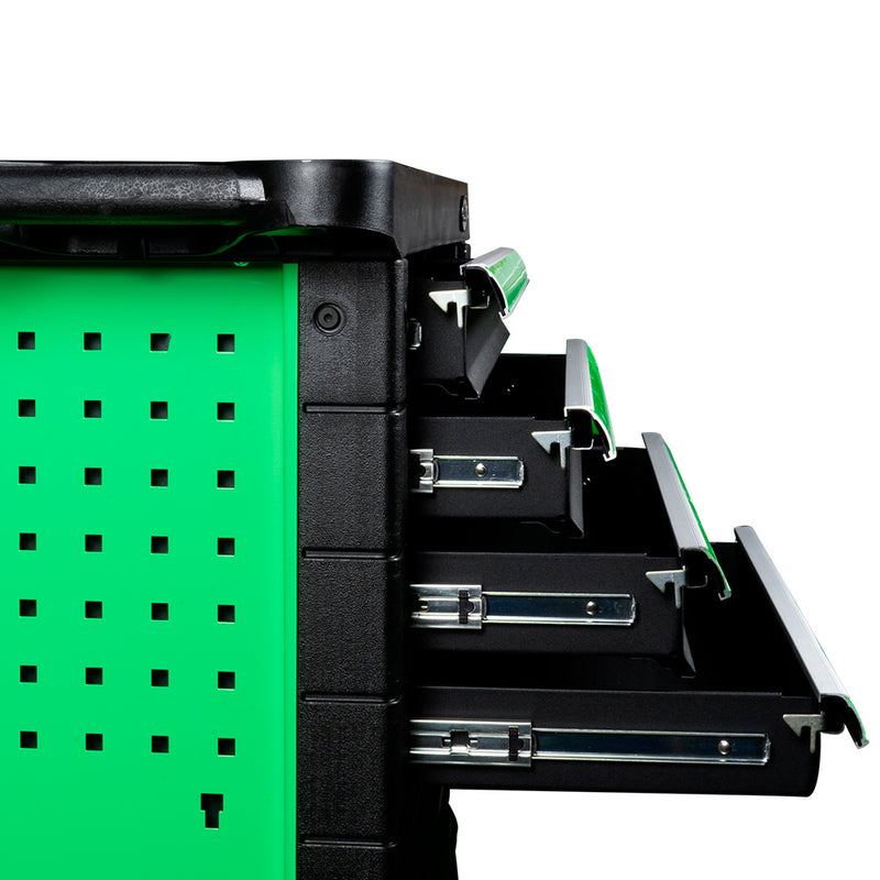 JBM (54297) 9 Equal Drawers Empty Cabinet - Green - Empty