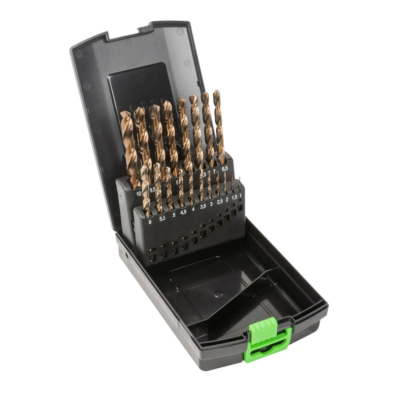 JBM (54313) Cobalt Twist Drill Set 1-10mm