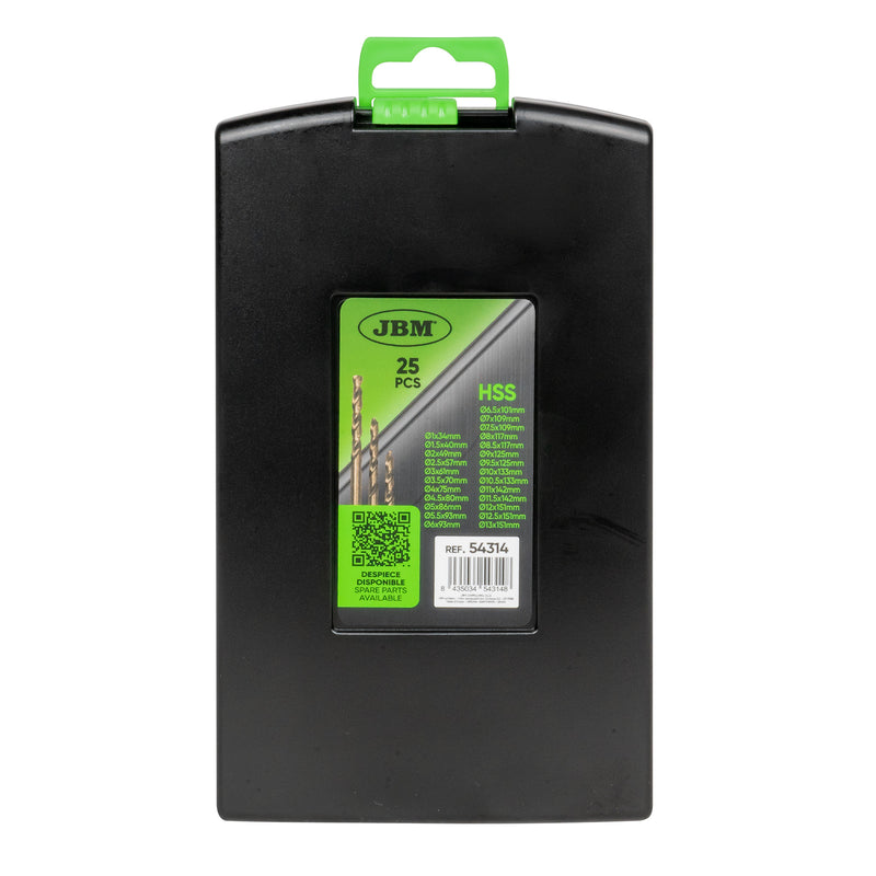 JBM (54314) Cobalt Twist Drill Set 1-13mm