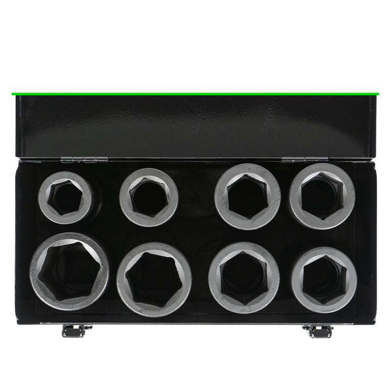 JBM (54316) 8 Piece 1" Large Impact Socket Set