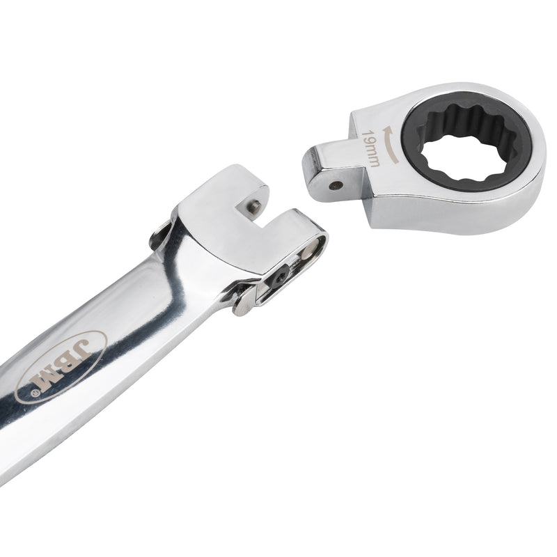 JBM (54338) Ratchet Wrench With 12 Interchangeable Head