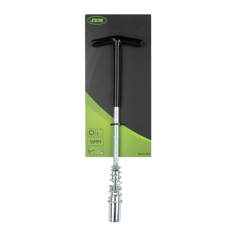 JBM (54382) Llave de bujías articulada 16 mm