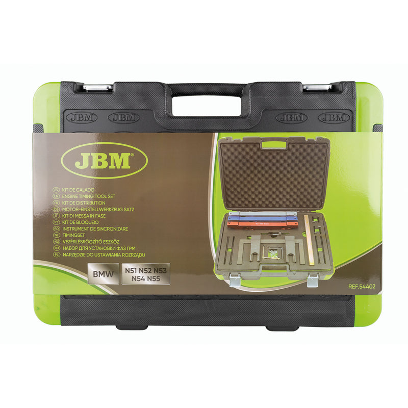 Juego de herramientas de sincronización del motor JBM (54402) para BMW N51, N52, N53, N54, N55