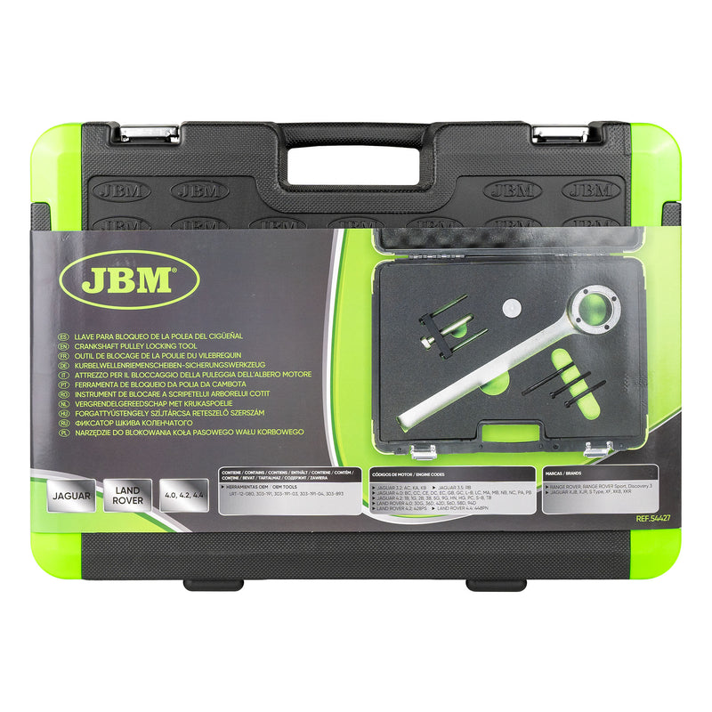JBM (54427) Crankshaft Pulley Locking Tool Jaguar/Land Rover 4.0, 4.2, 4.4