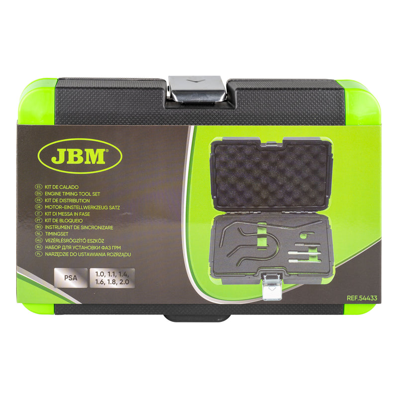 JBM (54433) Conjunto de Ferramentas de Sincronização do Motor Psa 1.0, 1.1, 1.2, 1.4, 1.6, 2.0
