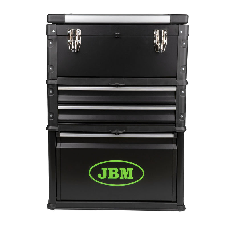 JBM (53672) Modular Tool Box Trolley - Equipped