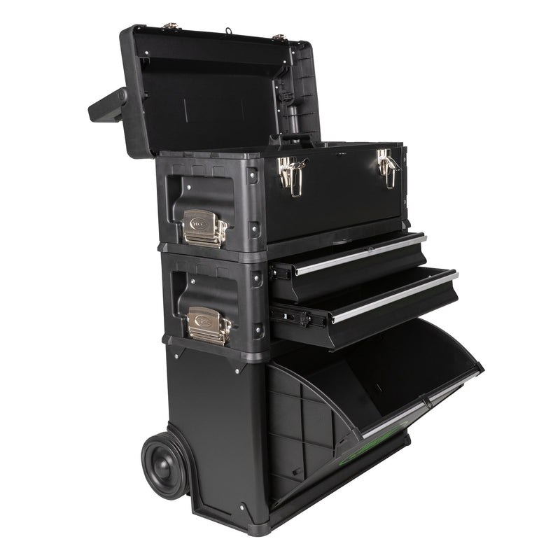 JBM (53672) Modular Tool Box Trolley - Equipped