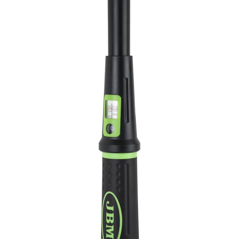 Llave dinamométrica JBM (54530) de 1/2" con visor (20–200 Nm)
