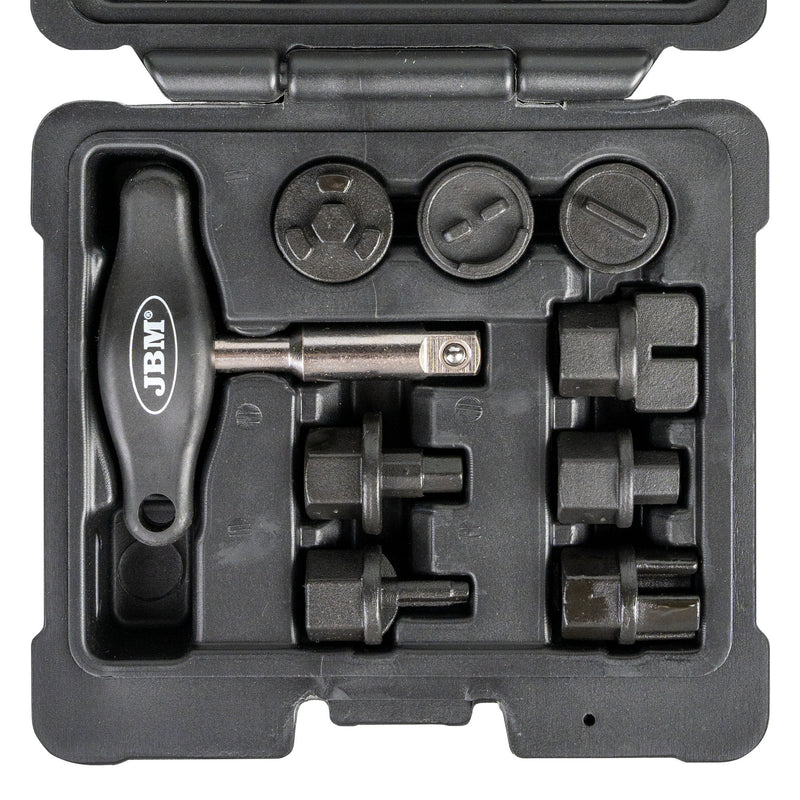 JBM (54538) Conjunto de 9 ferramentas de plástico para remoção de parafusos de drenagem de óleo