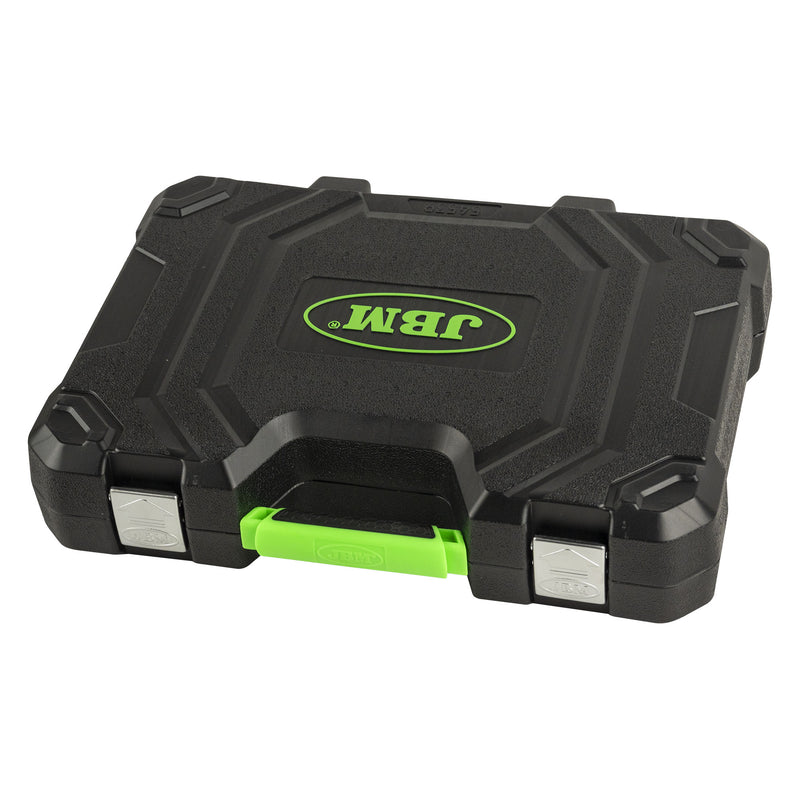 JBM (54539) Estojo de ferramentas com 77 peças, incluindo tomadas e bits Torx/Torx Plus