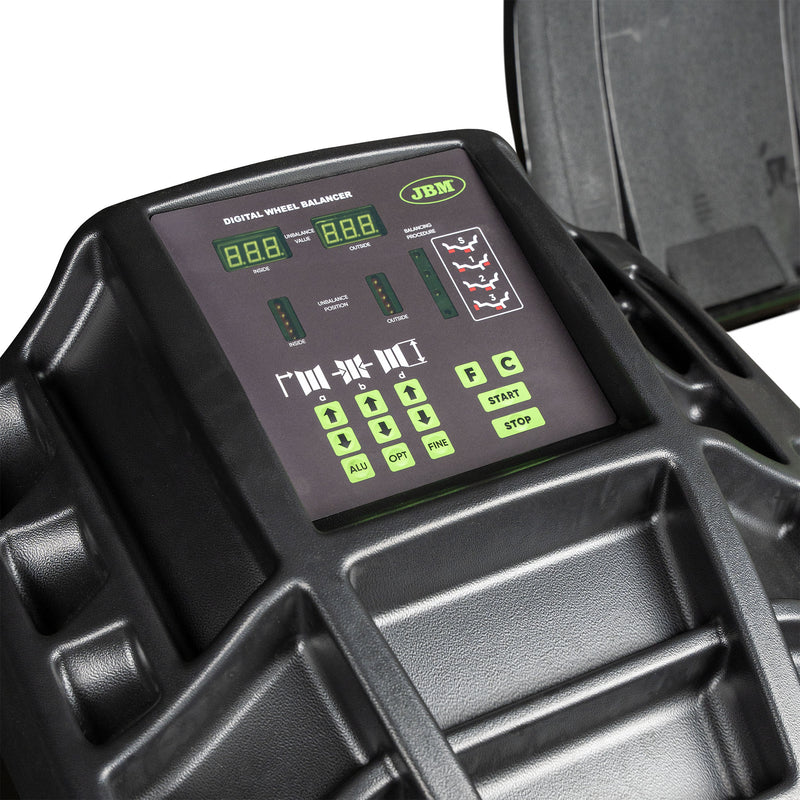 JBM (54582) Digital Wheel Balancer