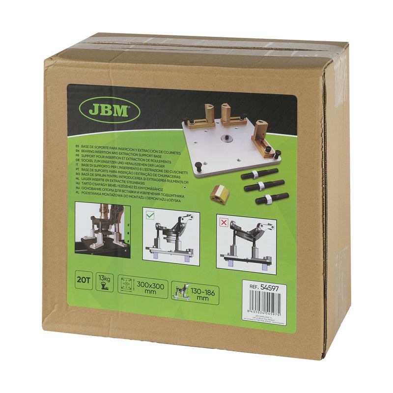 JBM (54597) Bearing Insertion And Extraction Support Base