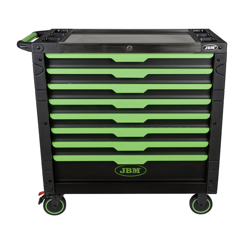 JBM (54690) Xl Tool Trolley With 8 Drawers - Empty