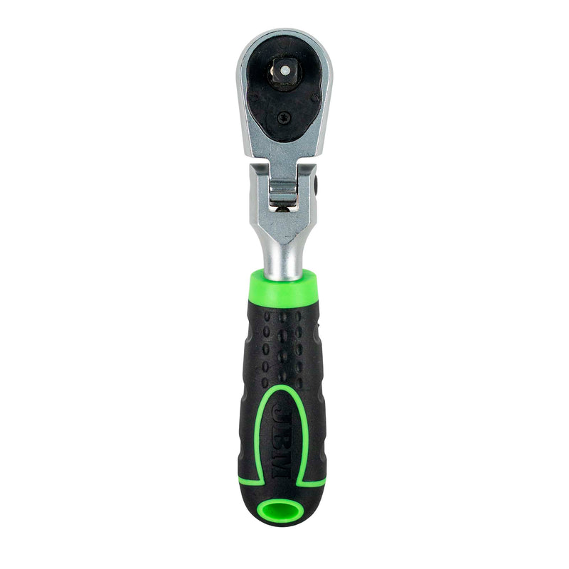 JBM (54691) Roquete com Cabeça Flexível de 1/4" e 72 Dentes, 165 mm
