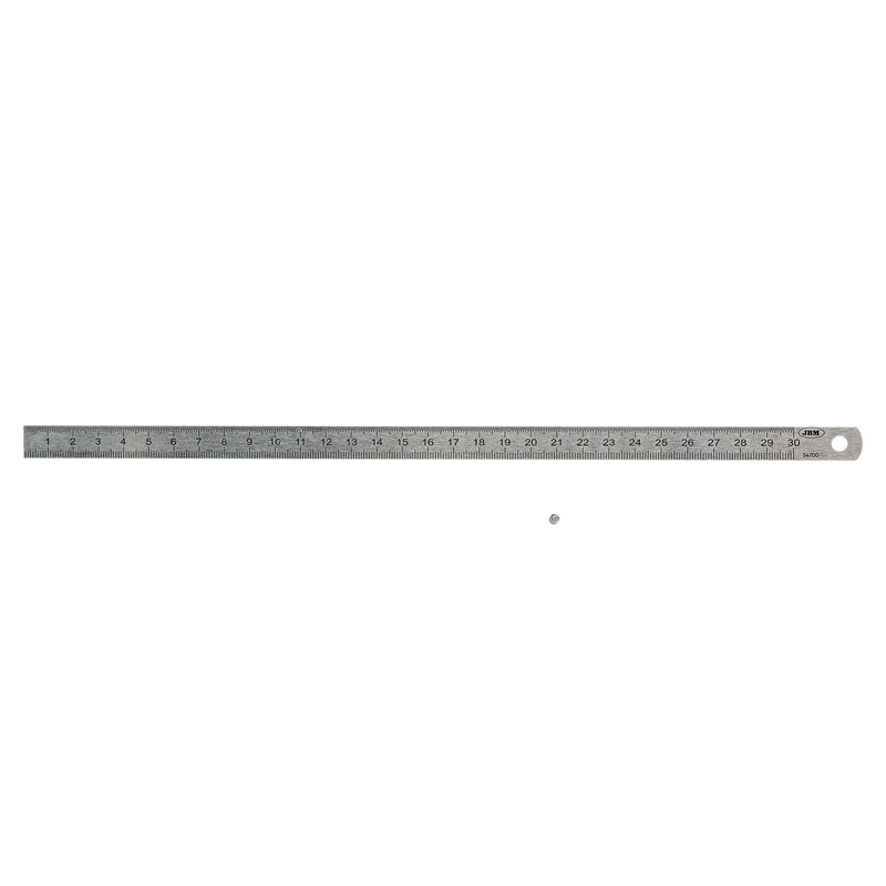 JBM (54700) Stainless Steel Straight Ruler 30cm