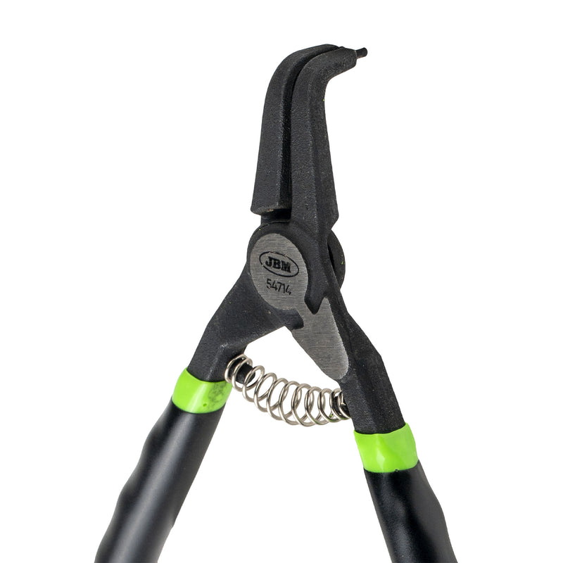 JBM (54714) 7" 90 Degree Bend Nose External Circlip Plier 180mm