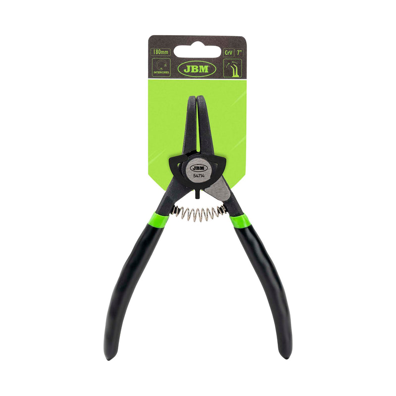 JBM (54714) 7" 90 Degree Bend Nose External Circlip Plier 180mm