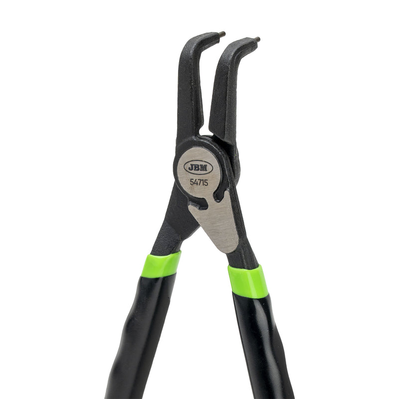 JBM (54715) 7" 90 Degree Bend Nose Internal Circlip Plier 180mm