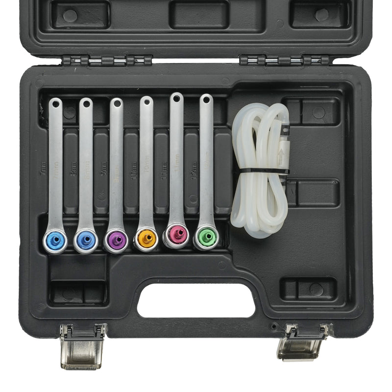 JBM (54721) Juego de llaves para purga de frenos