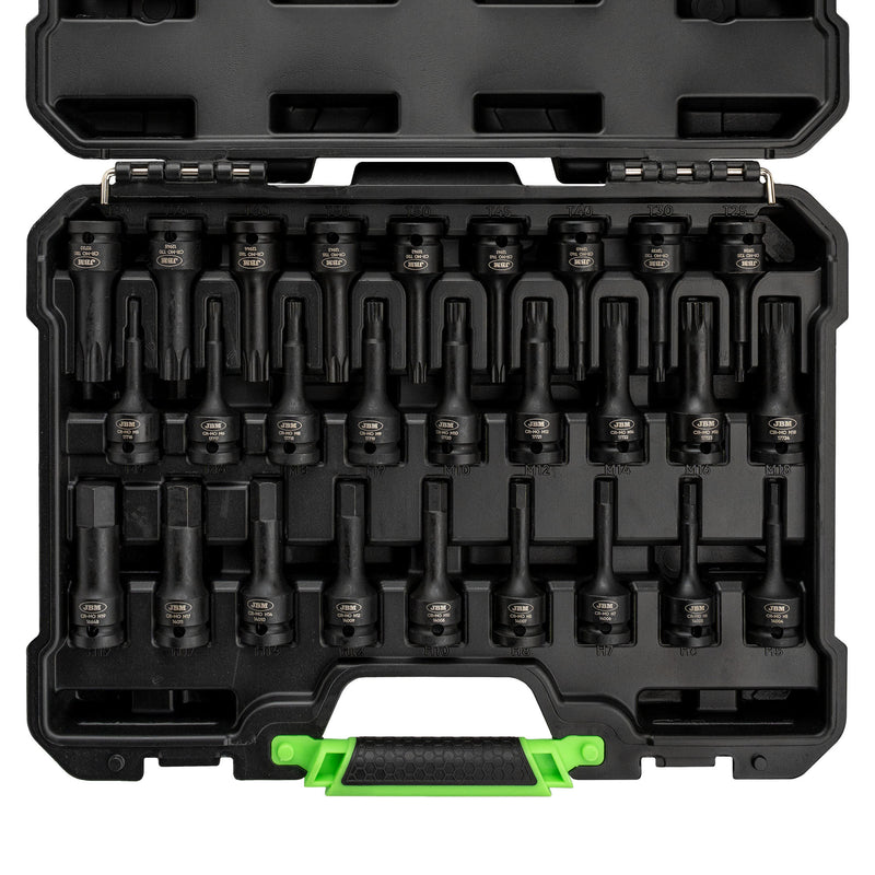 JBM (54726) Case with 27 Assorted Impact Bits