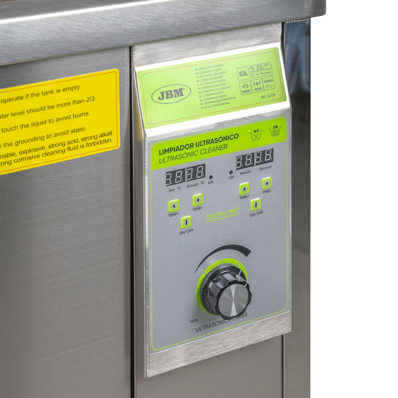 JBM (54733) Ultrasonic Cleaner 53l