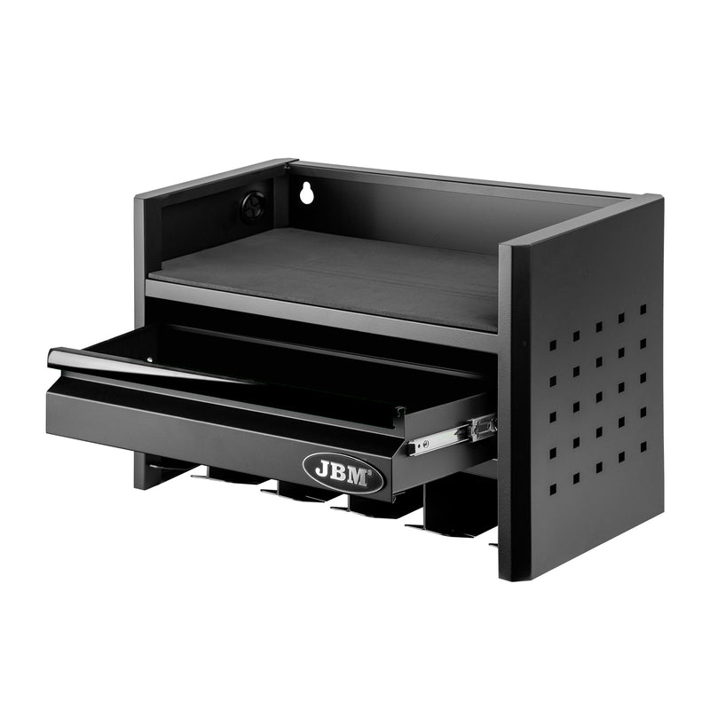 JBM (54784K) Estante de almacenamiento de 3 niveles para herramientas eléctricas - Negro
