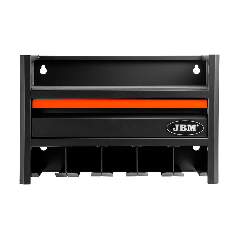 JBM (54784O) Estantería de almacenamiento de 3 niveles para herramientas eléctricas - Naranja