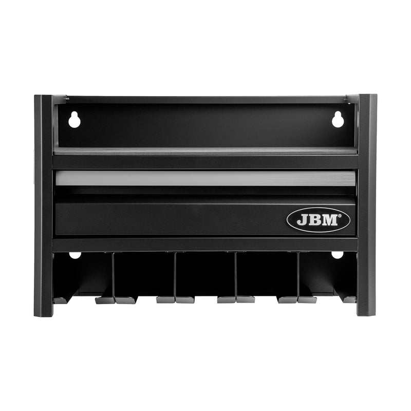 JBM (54784S) Estante de almacenamiento de 3 niveles para herramientas eléctricas - Plateado
