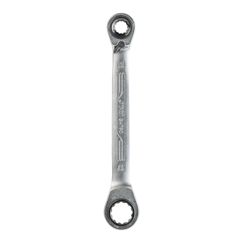 JBM (54790) 4-In-1 Ratchet Wrench (13-17mm X 10-19mm)