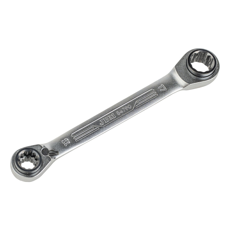 JBM (54790) 4-In-1 Ratchet Wrench (13-17mm X 10-19mm)