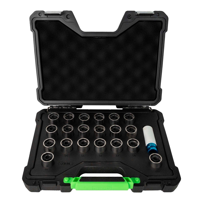 JBM (54810) 21-Piece Wheel Locking Bolt Key Set For Bmw