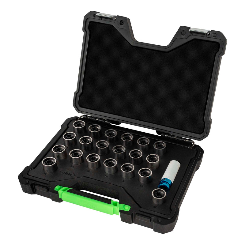 JBM (54810) 21-Piece Wheel Locking Bolt Key Set For Bmw