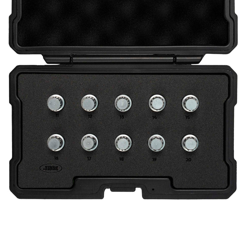JBM (54816) 10-Piece Tipped Key Set For Wheel Locking Bolts Bmw