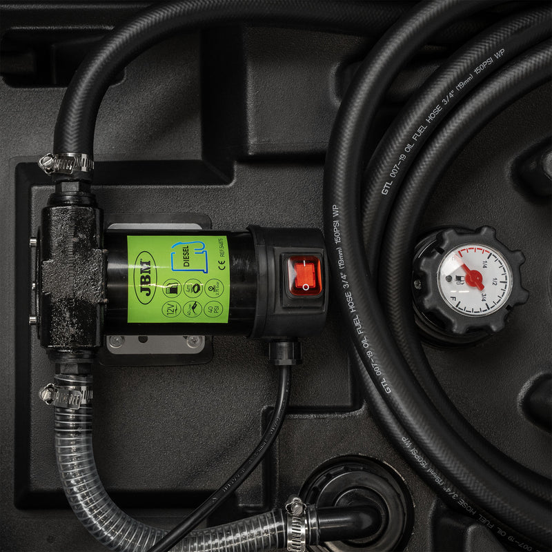 Bomba de combustível diesel elétrica JBM (54875) com depósito de 200 litros