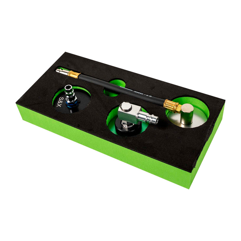 JBM (54887) Juego de adaptadores de purga de frenos para Tesla