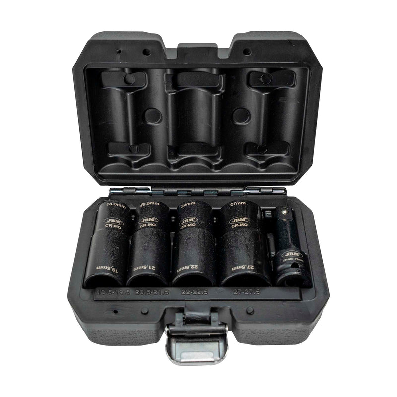 JBM (54896) Conjunto de 4 Chaves de Caixa de Impacto de Dupla Face