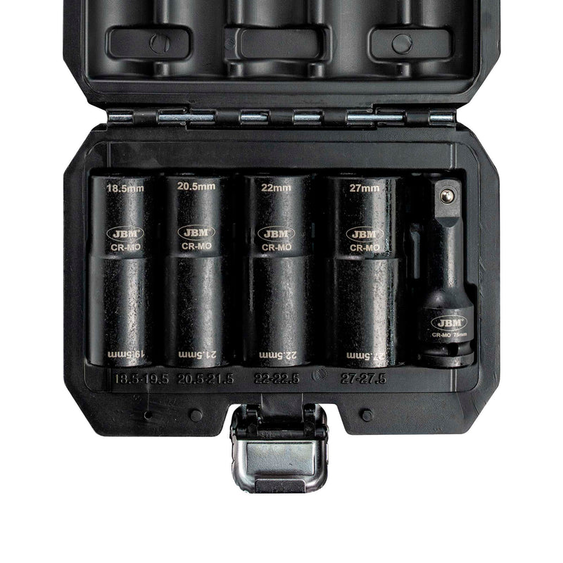 JBM (54896) Conjunto de 4 Chaves de Caixa de Impacto de Dupla Face