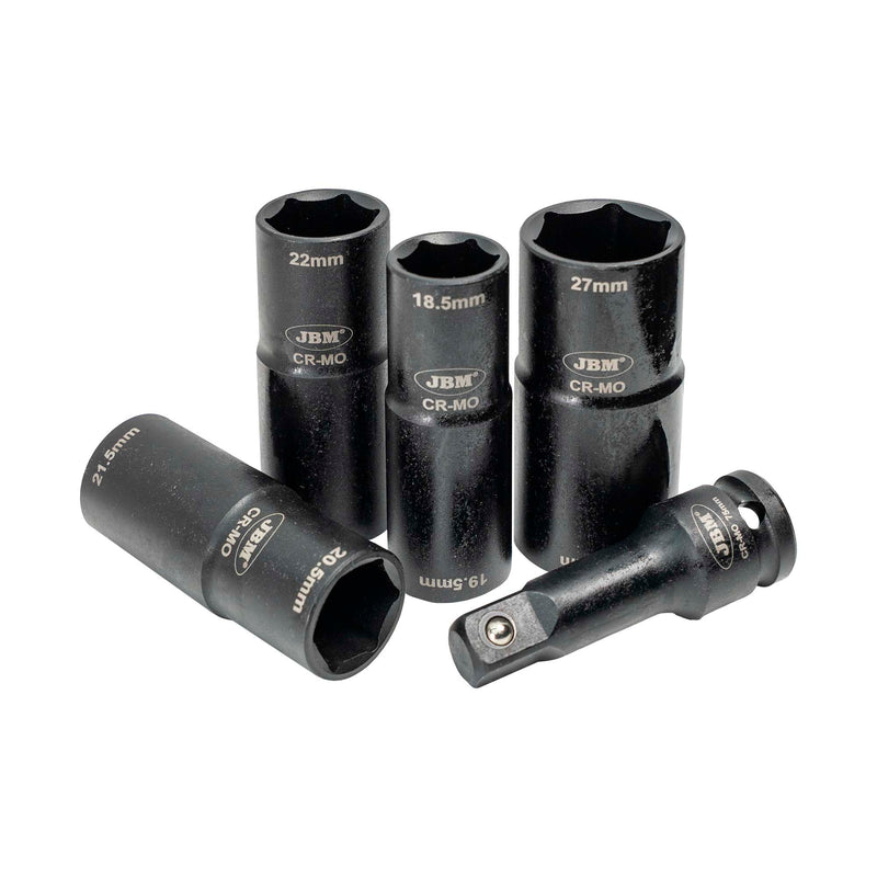 JBM (54896) Conjunto de 4 Chaves de Caixa de Impacto de Dupla Face
