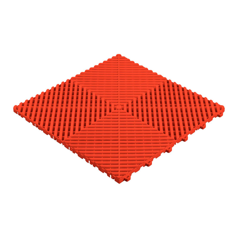 JBM (54909) Red Perforated Pp Floor Tile