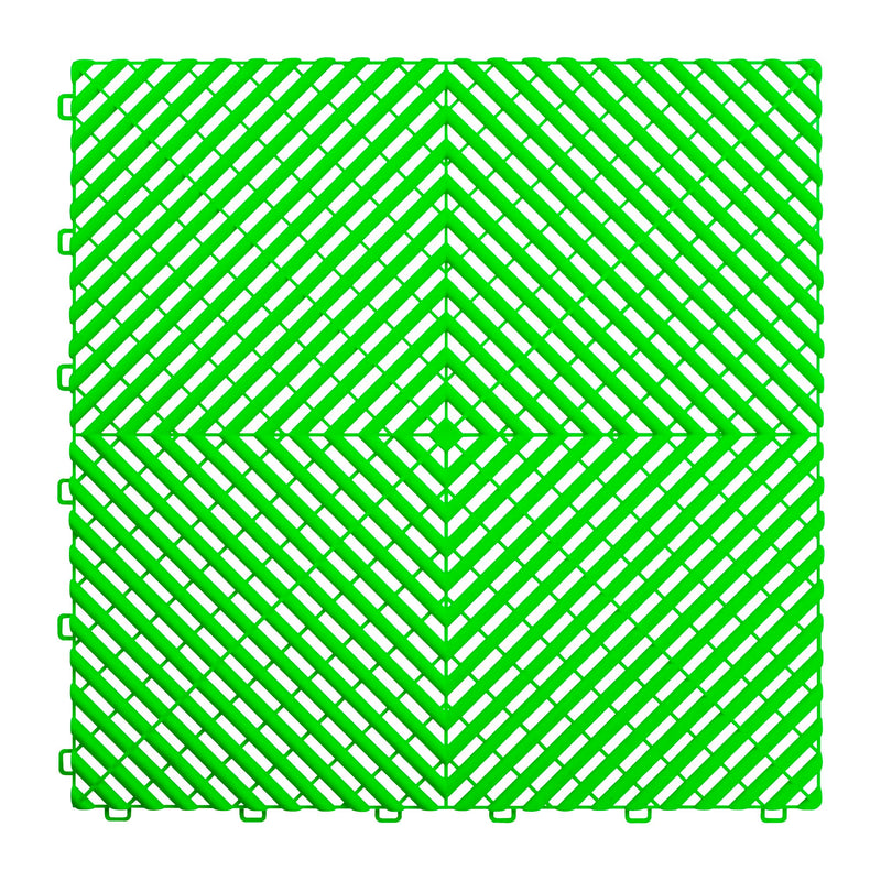 JBM (54910) Green Perforated Pp Floor Tile